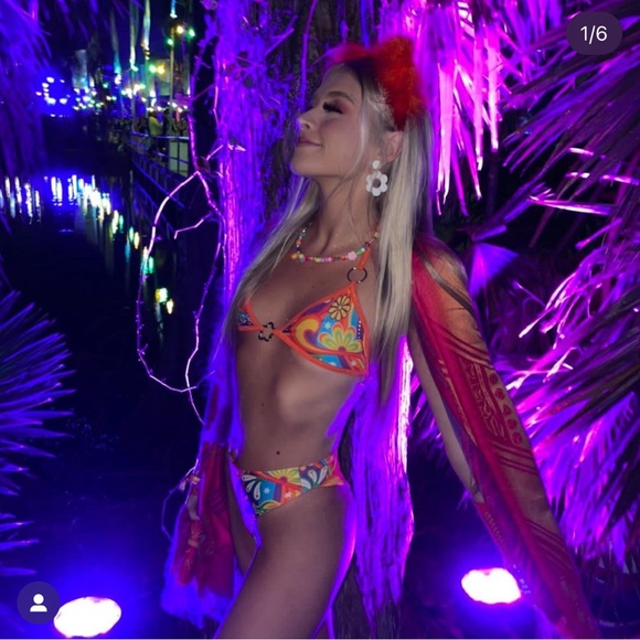 Planet Disco two piece bikini set - Picture 1 of 1